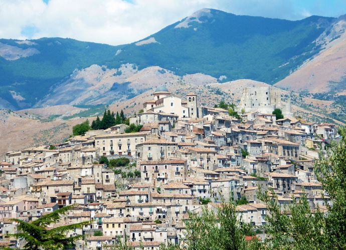 Veduta di Morano Calabro, Cosenza