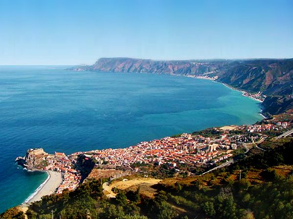 Panorama di Scilla, Costa Viola